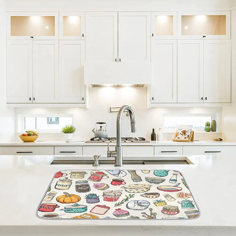 Countertop Cute Drying Mat